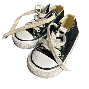 Converse Kids Classic Black and White Sneakers